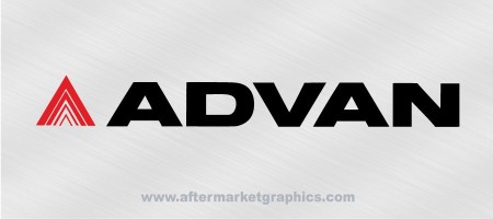 Advan Performance Decals 01 - Pair (2 pieces)